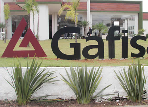 Letra Caixa e Logotipo - Gafisa